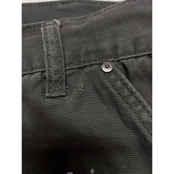 Gallery Dept. Men's W32 L31 Flared Leg Green Carpenter Paint Splatter Pants - Picture 13 of 13